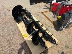 2025 GIYI Unused 3pc Mini-Excavator Auger Set