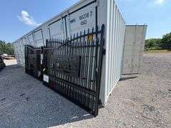 2025 KJ Unused K0720 Metal Farm Driveway Gates