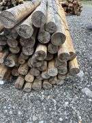 Untreated Wood Posts - Qty: 92