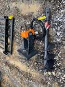 2025 Wolverine Unused MAD-12-12D Mini Skid Steer Auger Drive and Bit
