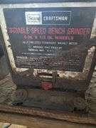 Craftsman Variable Speed Bench Grinder - 6in x 1/2in Wheels
