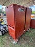 Jobox 60in W x 24in D Heavy-Duty 2-Door Cabinet, Model 1-694990