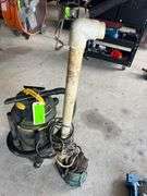 Shop Vac and Pump