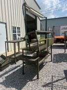 Steel Work Table - 82.5in x 30.5in x 90.5in