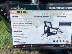 2024 Landhonor Unused TP2-13-08D Skid Steer Tree Puller