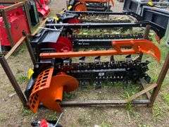 2025 GIYI Unused GY-X39F Mini Skid Steer Trencher