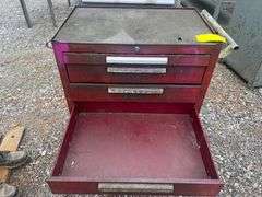 Kennedy 5-Drawer Roller Cabinet and Tool Box with Assorted Tools