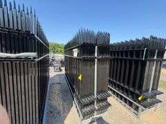 2025 Aboss Unused Metal Site Fence