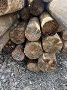 Untreated Wood Posts - Qty: 52