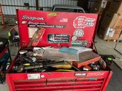 Snap-On Rolling Tool Box with Contents