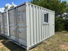 2025 GIYI 12ft "One Use" Steel Storage/Office Container