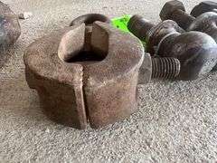 Lot - Assorted Hitch Balls, Heavy Duty C-Clamp