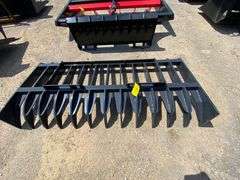 2025 Landhonor Unused RTR-12-72W Skid Steer Root Rake