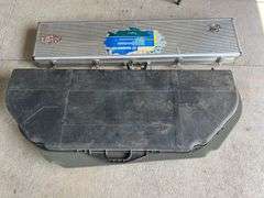 (2) Cases - Aluminum Gun Case and Bow Case