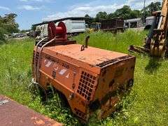Sullivan Palatek Model D1850 Air Compressor Trailer