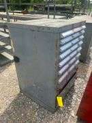 Kennedy 5-Drawer Roller Cabinet and Tool Box with Assorted Tools