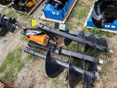 2025 Wolverine Unused ADB-13-1218R Skidsteer Auger Drive and Bit