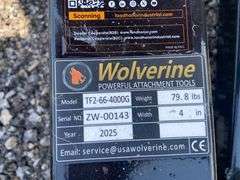 2025 Wolverine Unused TF2-66-4000G Adjustable Clip-on Pallet Fork