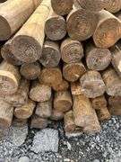 Untreated Wood Posts - Qty: 60 Posts