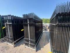 2025 Aboss Unused Metal Site Fence