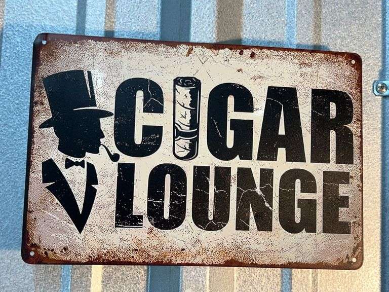 (3) Man Cave Signs/Cigar Signs