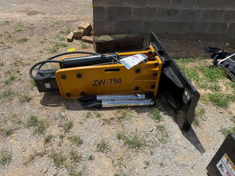 2025 Wolverine Unused CB-11-750F Skidsteer Concrete Breaker image