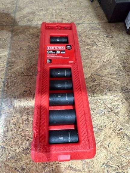 New Craftsman 9pc Impact Set, Metric image
