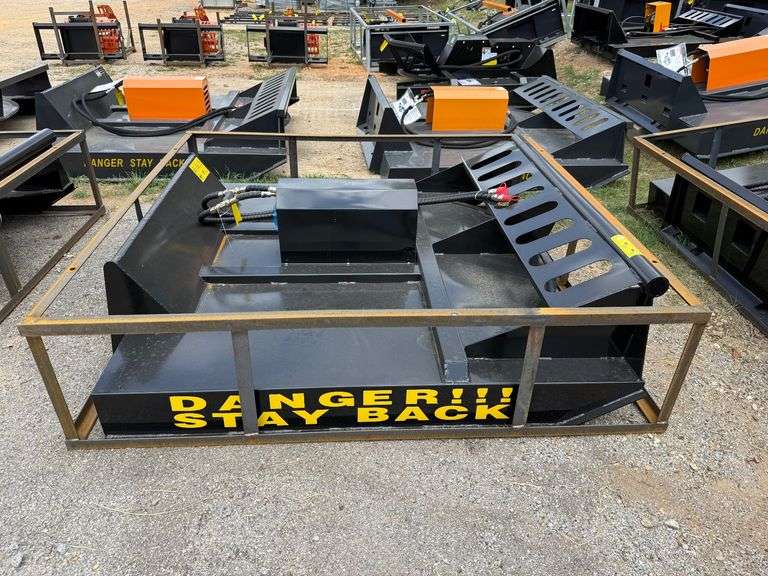 2025 AGT Industrial Mower King Unused SSRC Skidsteer Brush Cutter image