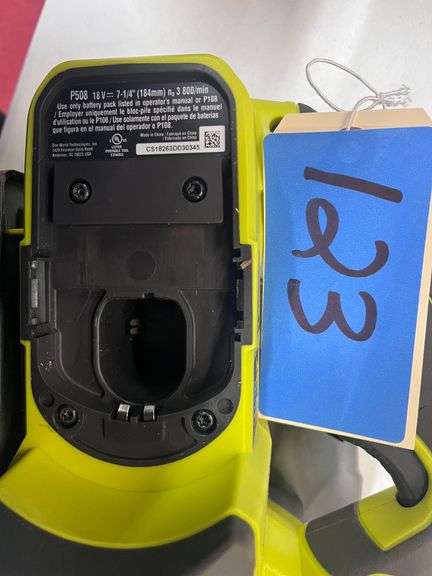 Ryobi Brushless - No battery - with charger