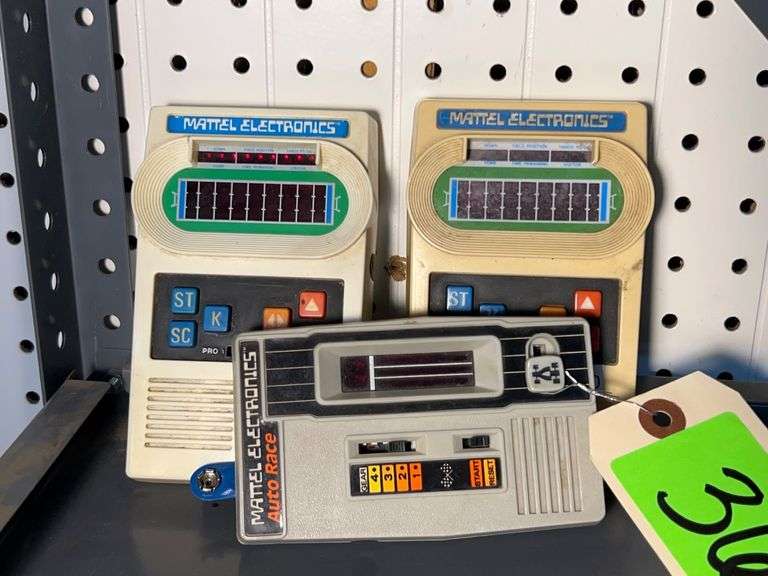 (3) Vintage Mattel Electronic Games image