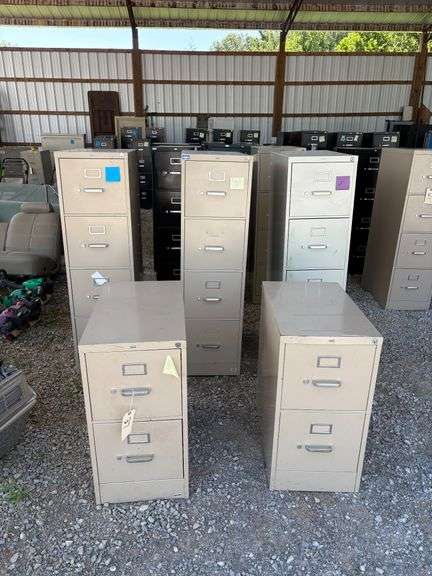 Lot - File Cabinets image