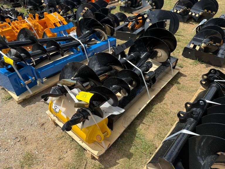 2025 GIYI Unused Skidsteer Auger Set