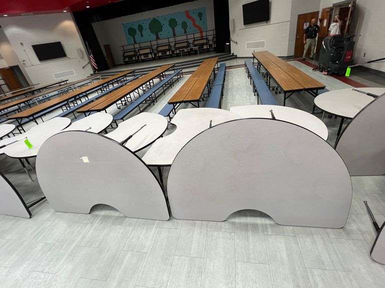 (5) Gray Classroom Kidney Tables image