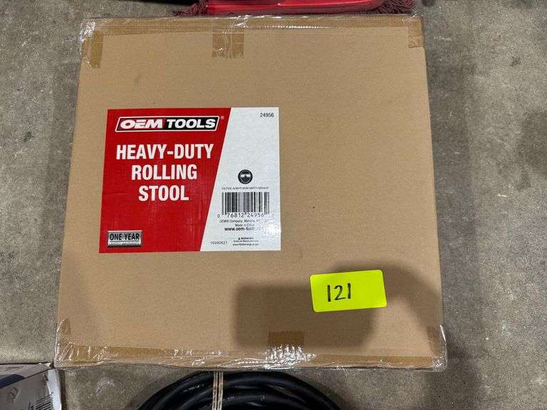 OEM Tools Heavy Duty Rolling Stool image