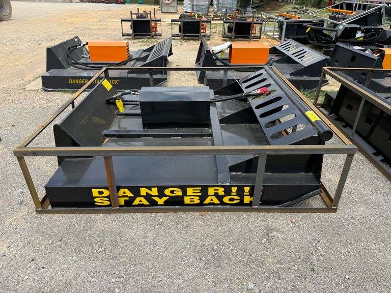 2025 AGT Industrial Mower King Unused SSRC Skidsteer Brush Cutter image