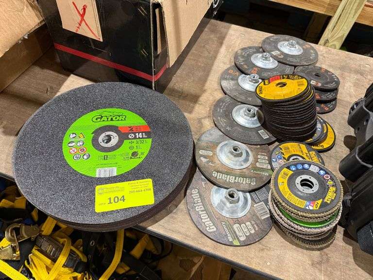 Gator and Dewalt Grinding, Cutting, Flat Disc image
