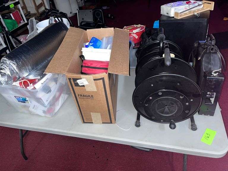 (2) tables and contents: Reels, various parts