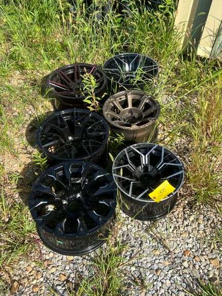 (6) Tire rims image