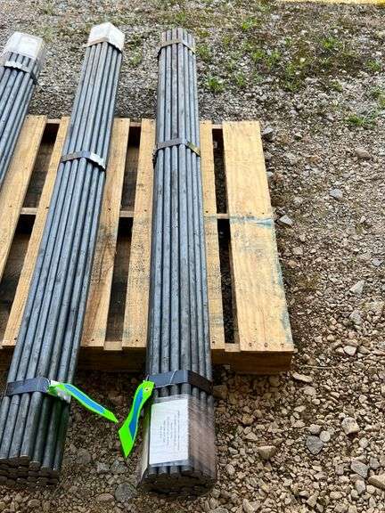 Lot - (37) 7/8" A36 Steel Round Rods image