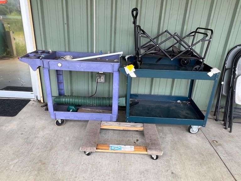 Lot of Rolling Carts