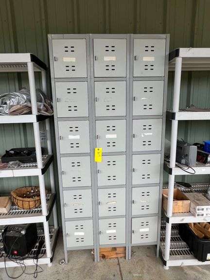 Lockers with contents image