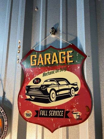 (3) Metal Car Signs/Route 66