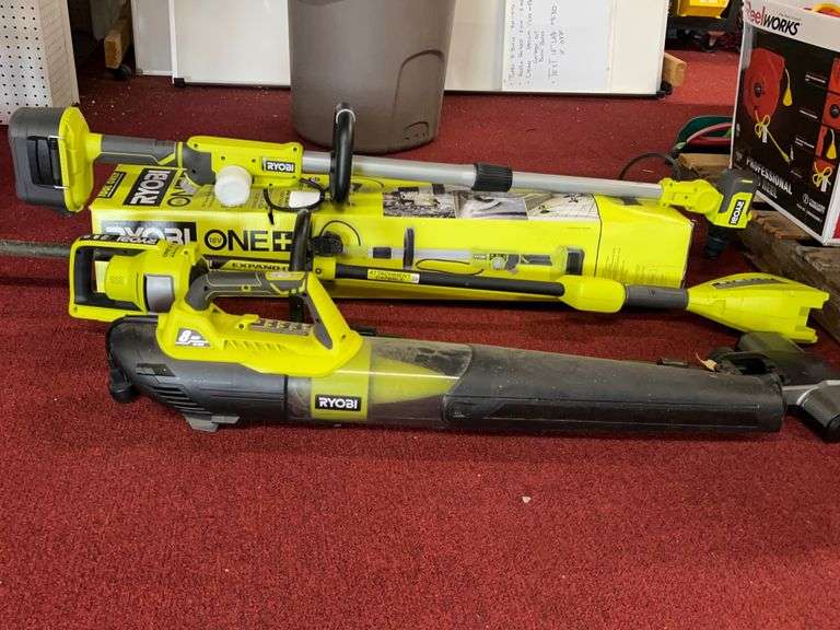 Ryobi Blower/weedeater/telescoping scrubber
