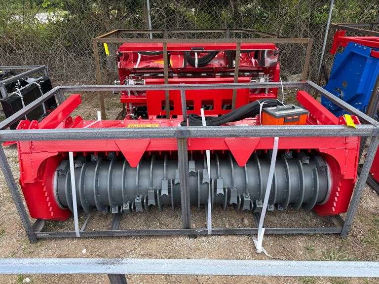 2025 Raytree Unused RMBD72 Skidsteer Drum Mulcher image