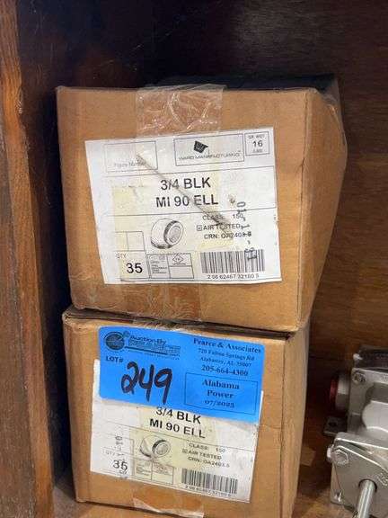(2) Boxes - Elbow Fittings image