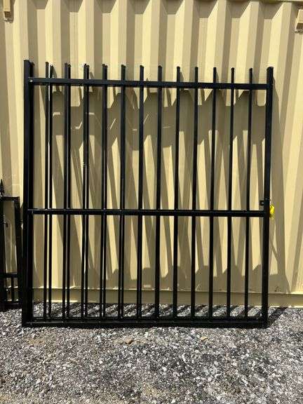 2025 Miva Unused Decorated Entrance Gates, Pair 83" wide 87" Tall image