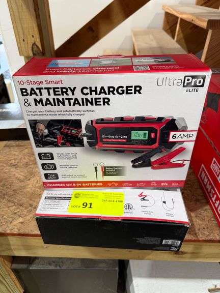 (2) Ultra Pro Battery Charger and Maintainer image