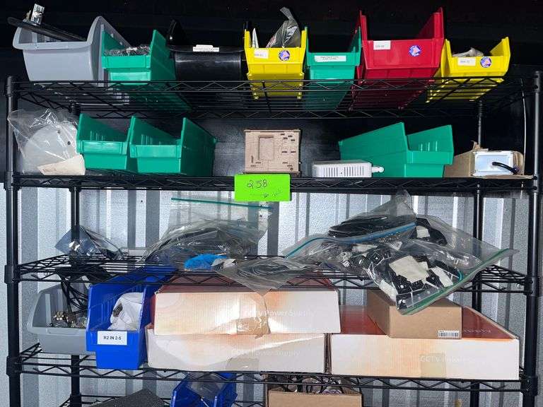 Shelving and all contents image