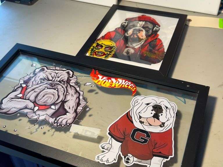 (2) Georgia Bulldog Signs