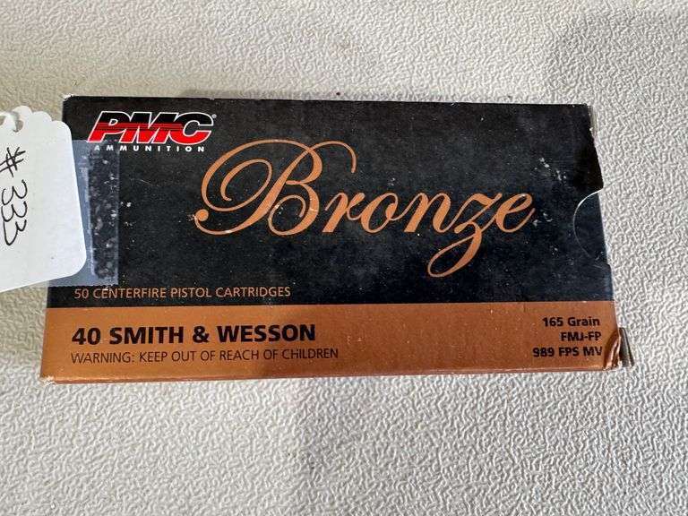 PMC 40 S&W Ammo - (1) Box of 50 image